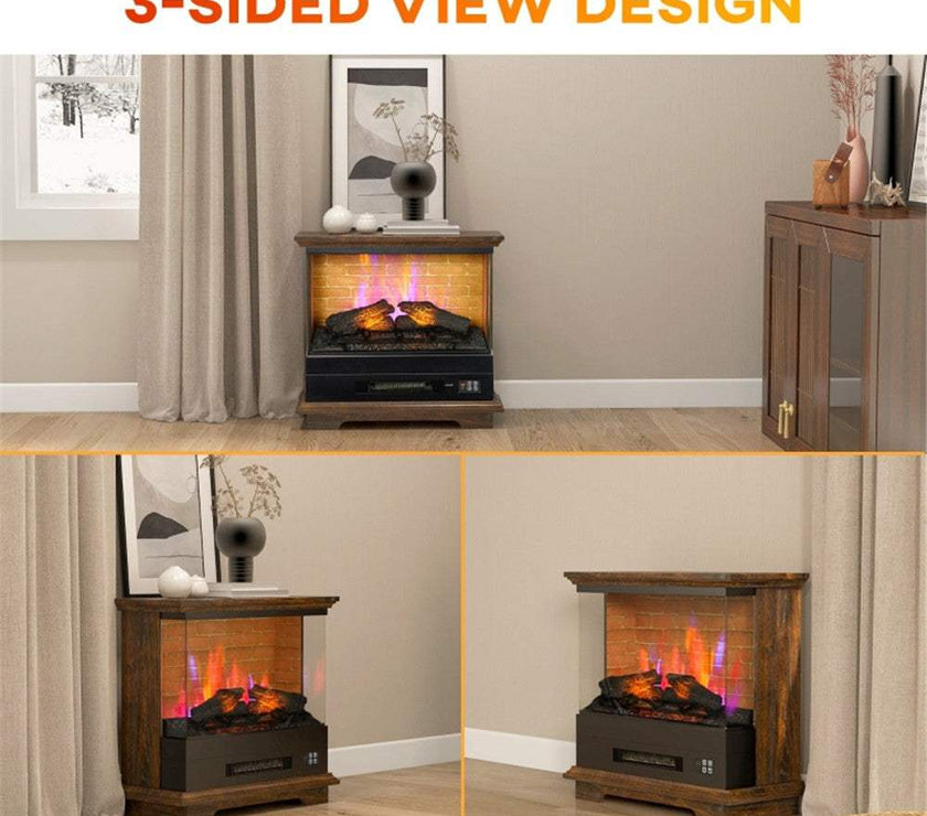 1400W Electric Fireplace