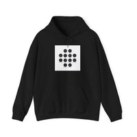 Minimal Constellation Grid Hoodie | Astrological Zodiac, Metallic Dot Galaxy