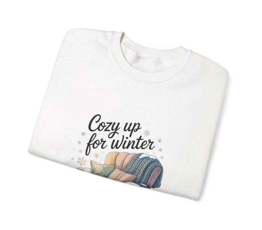 Cozy Up for Winter Crewneck Sweatshirt