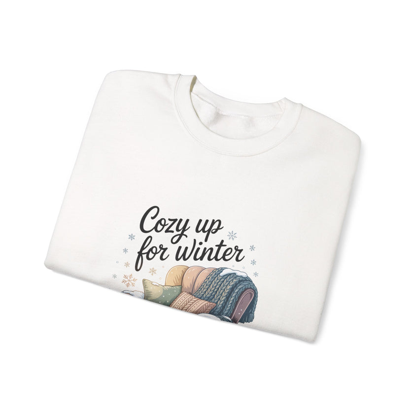 Cozy Up for Winter Crewneck Sweatshirt