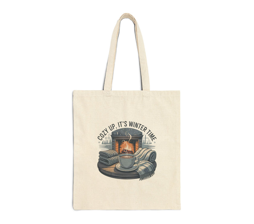 Cozy Winter Time Tote Bag