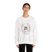 C'est La Vie Crewneck Sweatshirt - Cozy Unisex Fashion for Everyday Wear