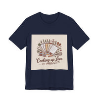 Cooking Up Love Unisex Short Sleeve Tee