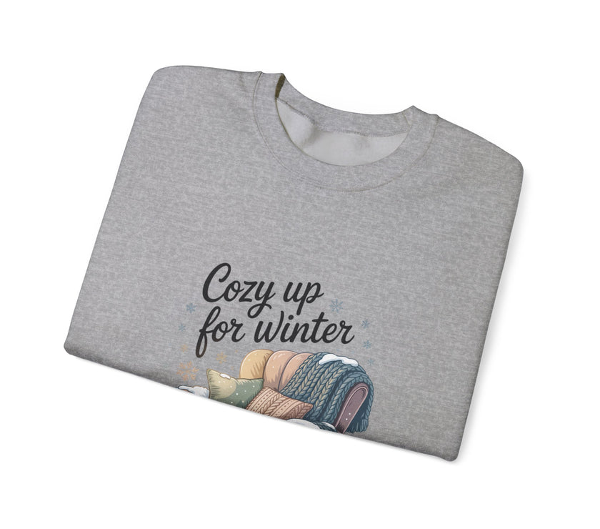 Cozy Up for Winter Crewneck Sweatshirt