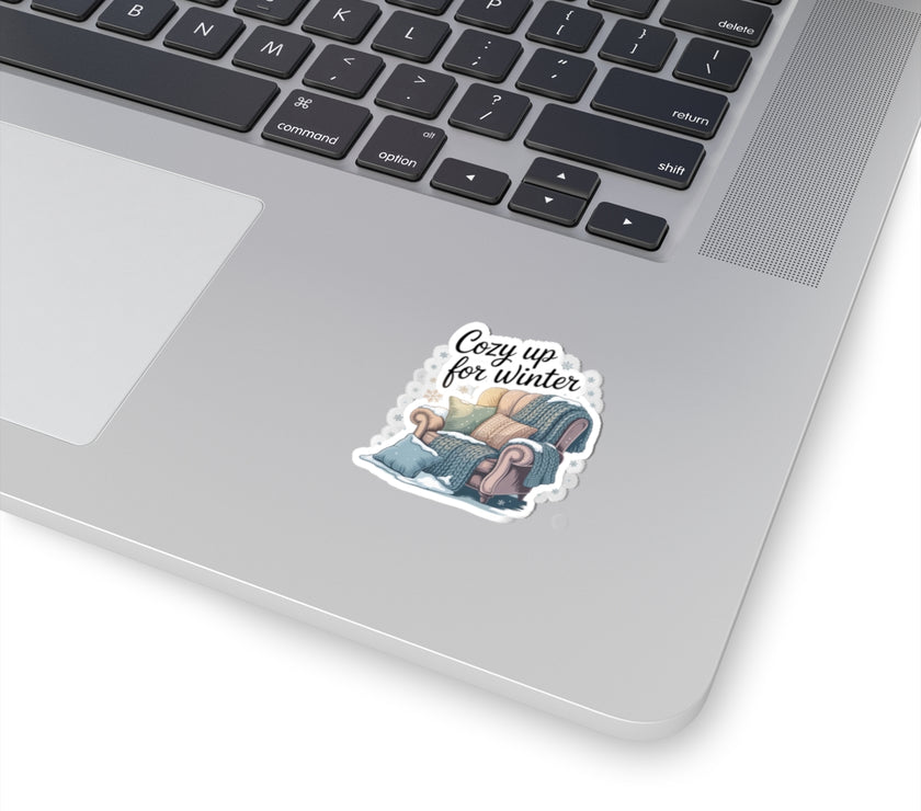 Cozy Winter Kiss-Cut Stickers - Perfect for Seasonal Decor and Gifting