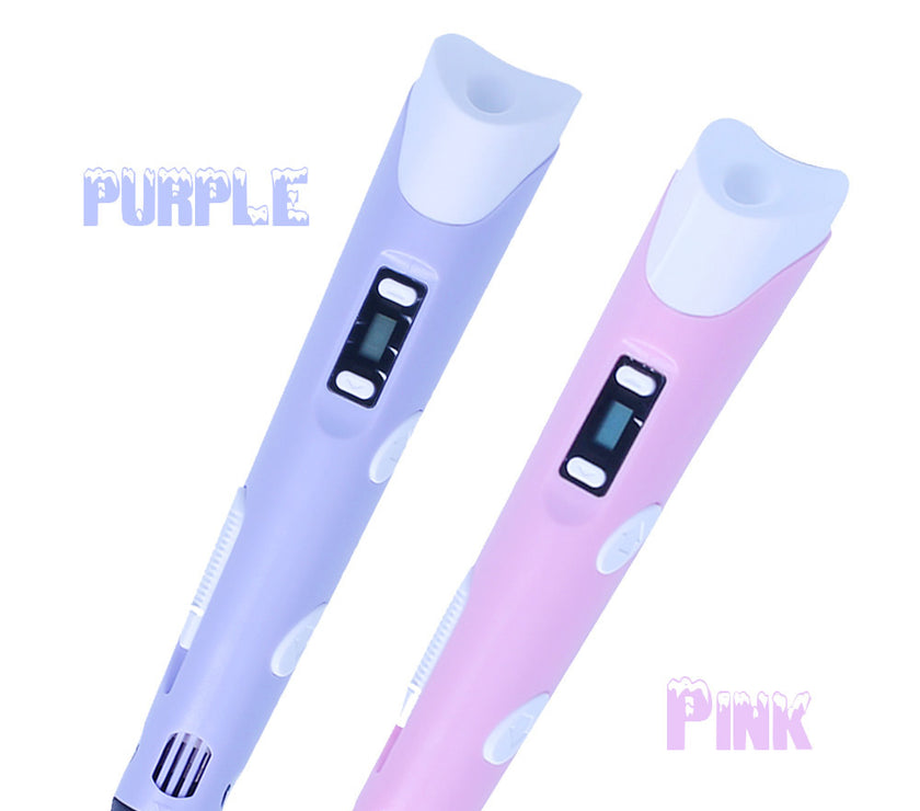 3D print pen 3D pen two generation graffiti 3D stereoscopic paintbrush children puzzle painting toys