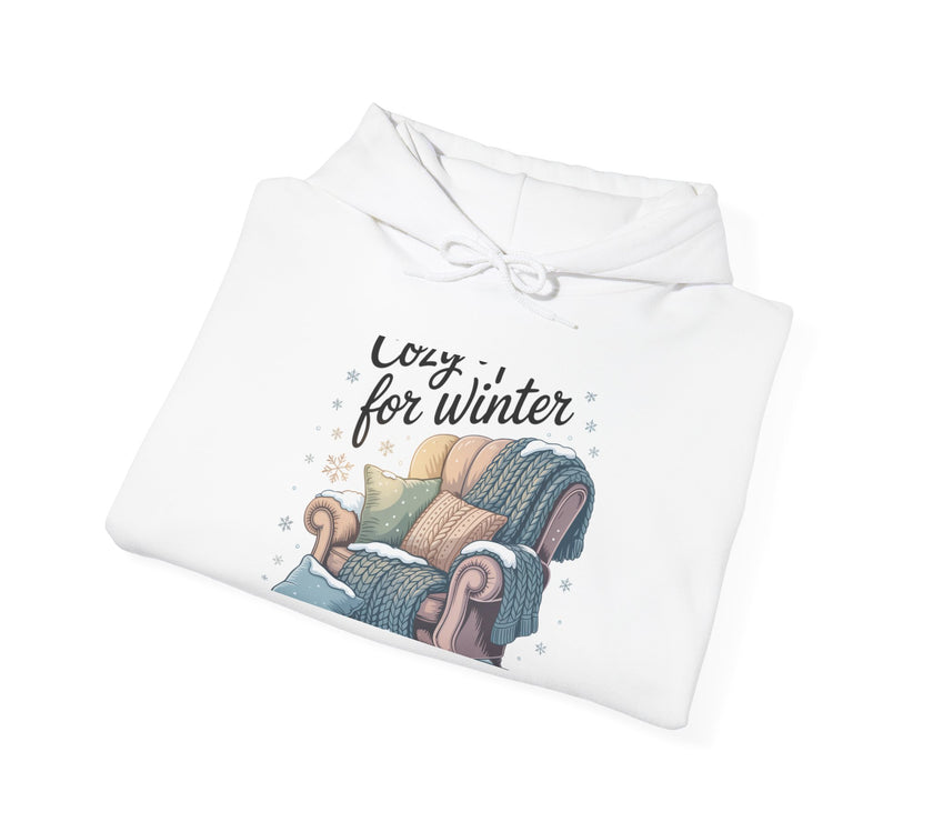Cozy Winter Hoodie - Unisex Heavy Blend Sweatshirt
