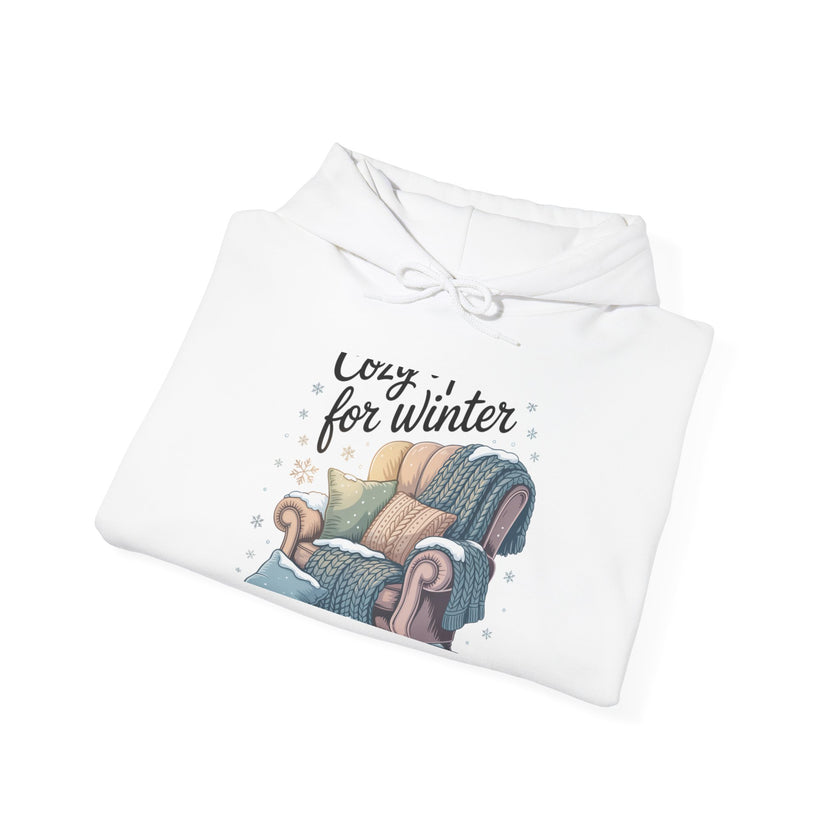 Cozy Winter Hoodie - Unisex Heavy Blend Sweatshirt