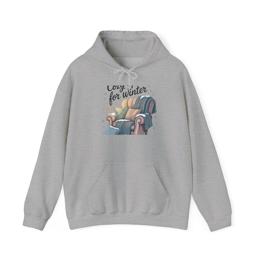 Cozy Winter Hoodie - Unisex Heavy Blend Sweatshirt