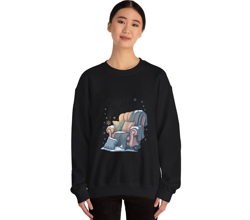 Cozy Up for Winter Crewneck Sweatshirt