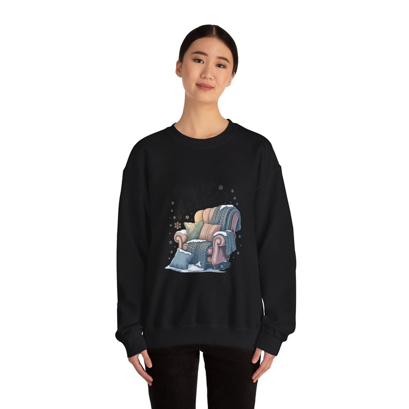 Cozy Up for Winter Crewneck Sweatshirt