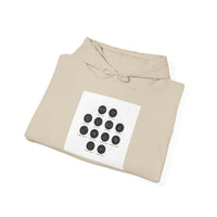 Minimal Constellation Grid Hoodie | Astrological Zodiac, Metallic Dot Galaxy