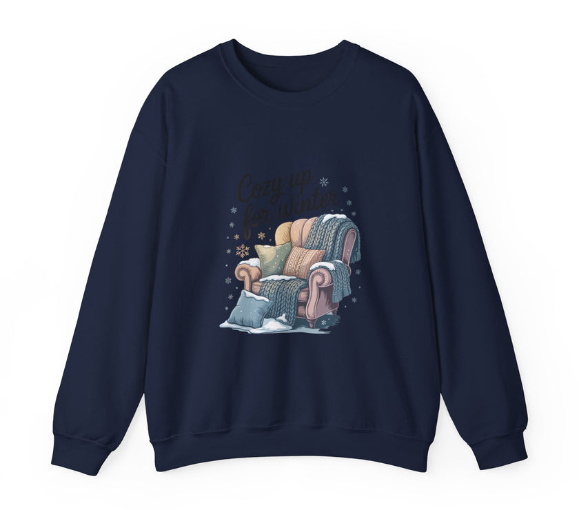 Cozy Up for Winter Crewneck Sweatshirt