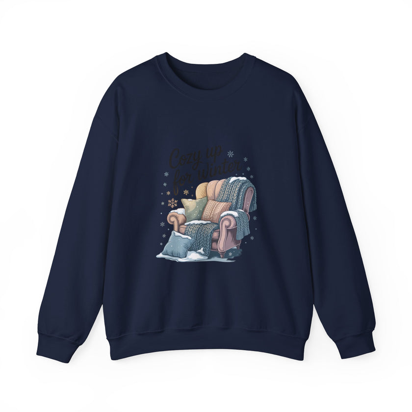 Cozy Up for Winter Crewneck Sweatshirt