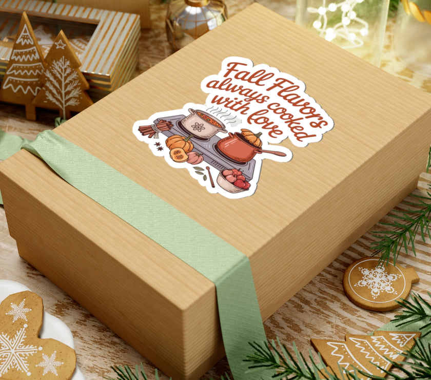 Fall Flavors Cooking Stickers - Always Cooked with Love