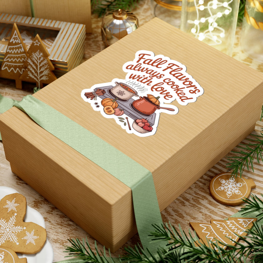 Fall Flavors Cooking Stickers - Always Cooked with Love