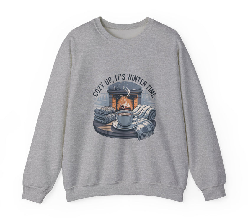 Cozy Winter Time Crewneck Sweatshirt