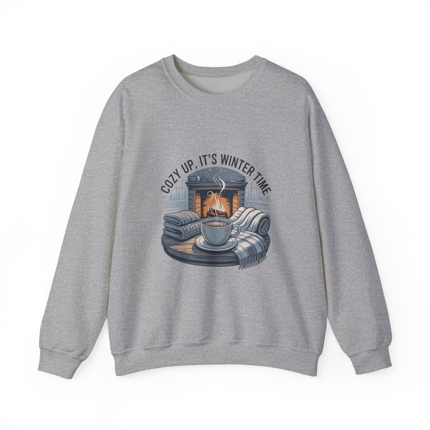 Cozy Winter Time Crewneck Sweatshirt