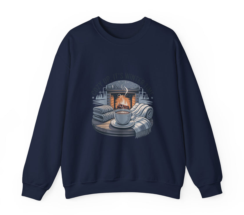 Cozy Winter Time Crewneck Sweatshirt