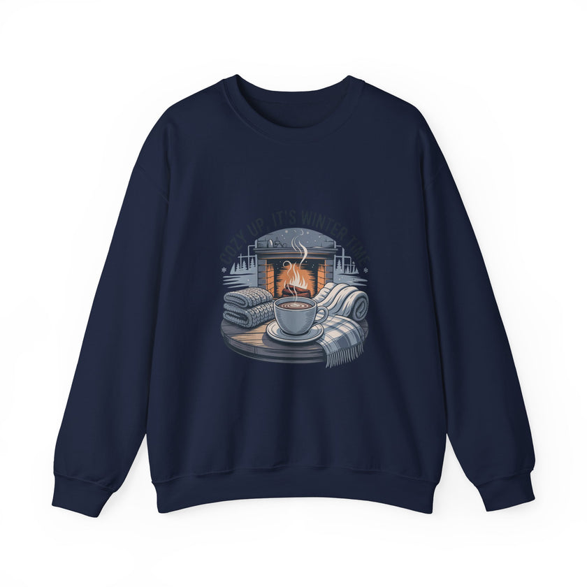 Cozy Winter Time Crewneck Sweatshirt