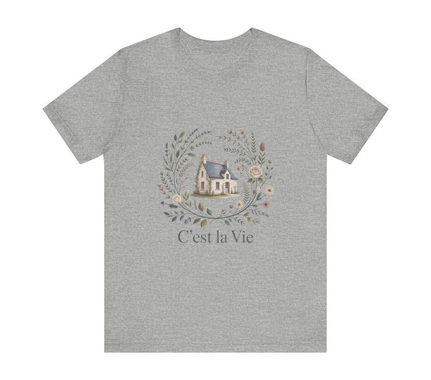 C'est la Vie Floral Tee