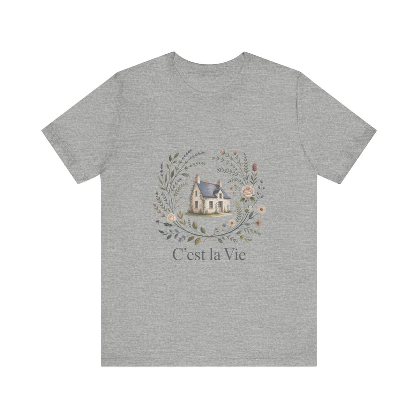 C'est la Vie Floral Tee
