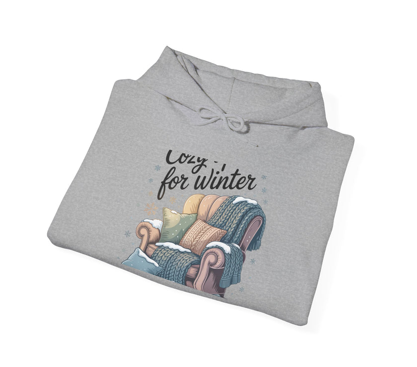 Cozy Winter Hoodie - Unisex Heavy Blend Sweatshirt