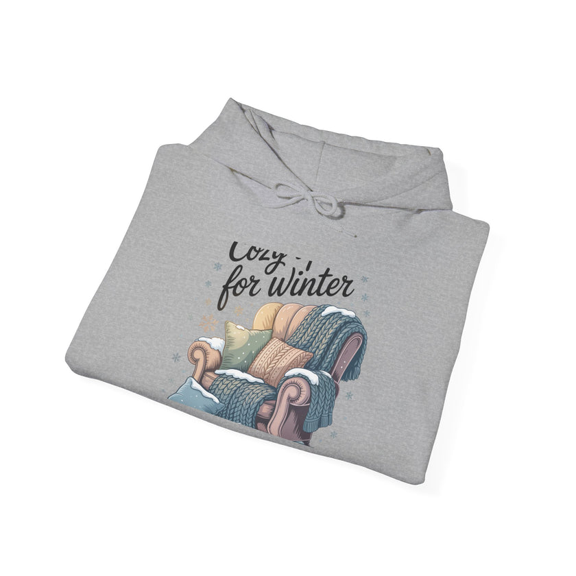 Cozy Winter Hoodie - Unisex Heavy Blend Sweatshirt