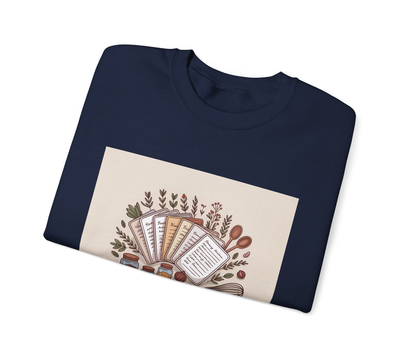 Cooking Up Love Sweatshirt | Cozy Unisex Crewneck for Food Lovers