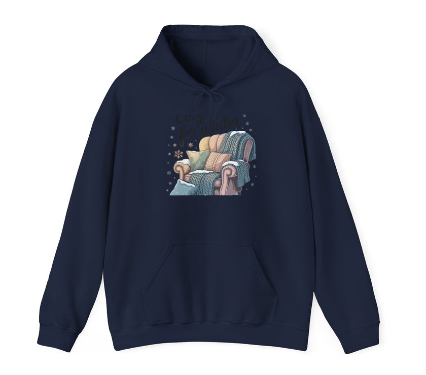 Cozy Winter Hoodie - Unisex Heavy Blend Sweatshirt