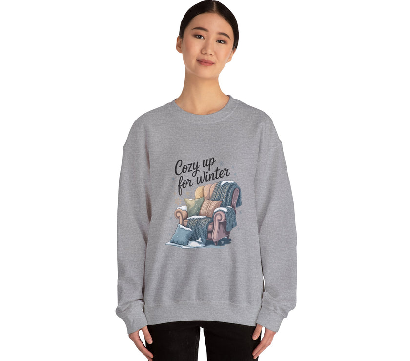 Cozy Up for Winter Crewneck Sweatshirt