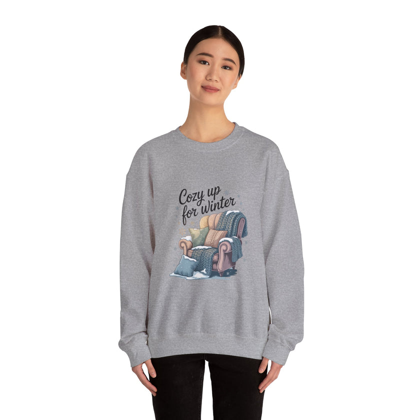 Cozy Up for Winter Crewneck Sweatshirt