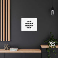 Zodiac Constellation Chart Canvas | Astrology Art Print, Metallic Galaxy