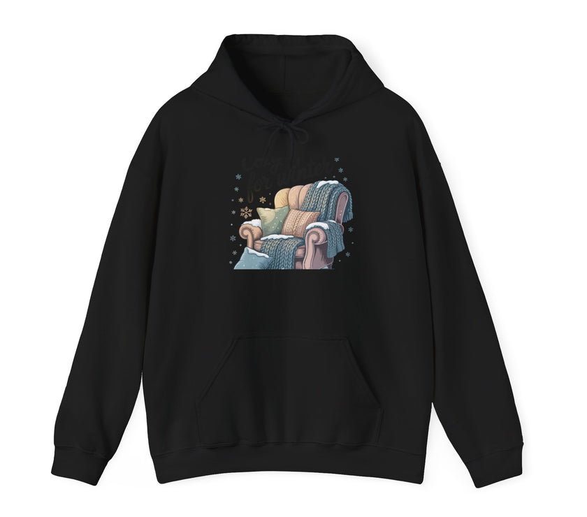 Cozy Winter Hoodie - Unisex Heavy Blend Sweatshirt