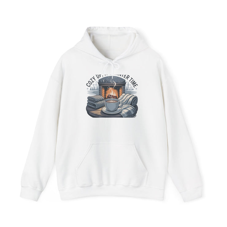 Cozy Winter Vibes Hooded Sweatshirt