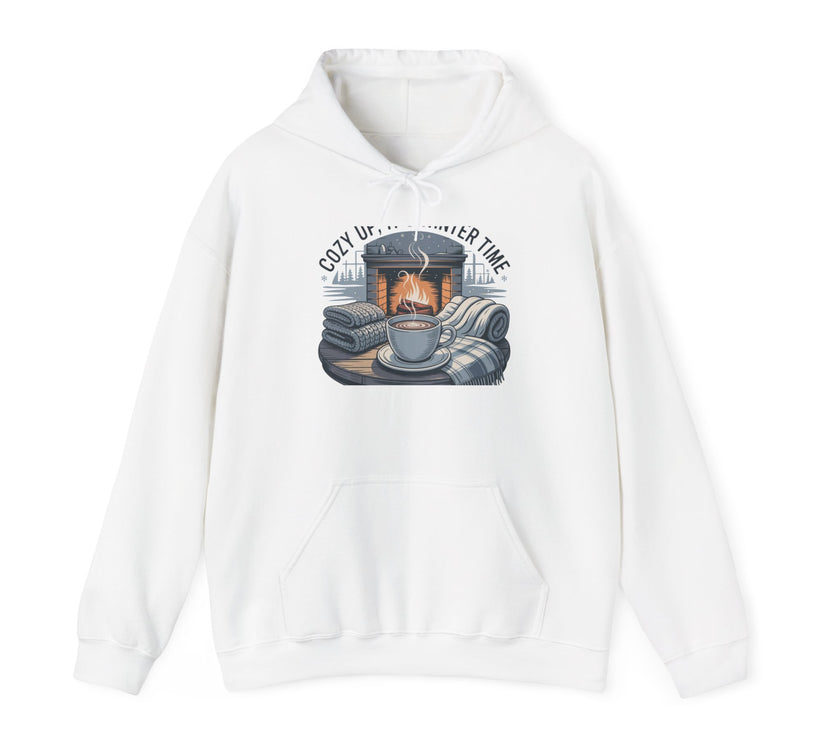 Cozy Winter Vibes Hooded Sweatshirt