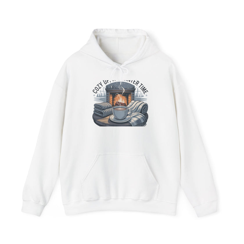 Cozy Winter Vibes Hooded Sweatshirt
