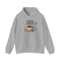 Caffeine Lover's Hoodie - Fueled by Caffeine Sweatshirt