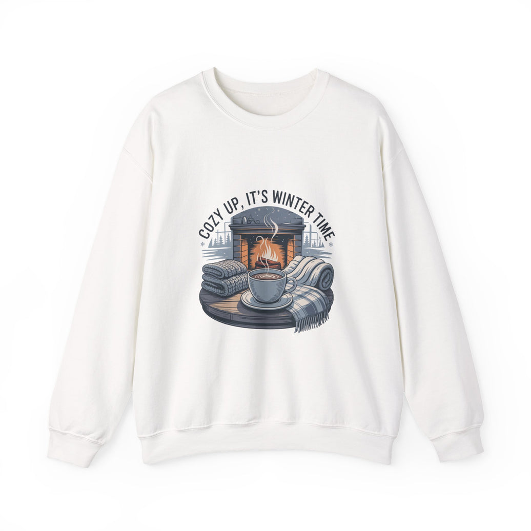 Cozy Winter Time Crewneck Sweatshirt