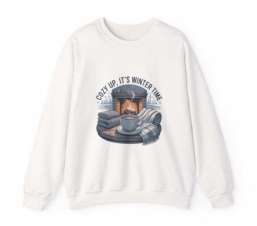 Cozy Winter Time Crewneck Sweatshirt
