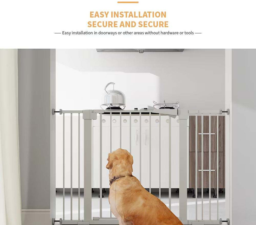 High White Child Safety Gate