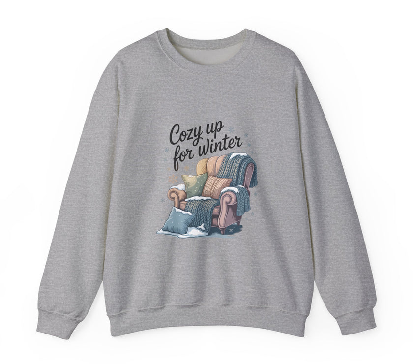 Cozy Up for Winter Crewneck Sweatshirt