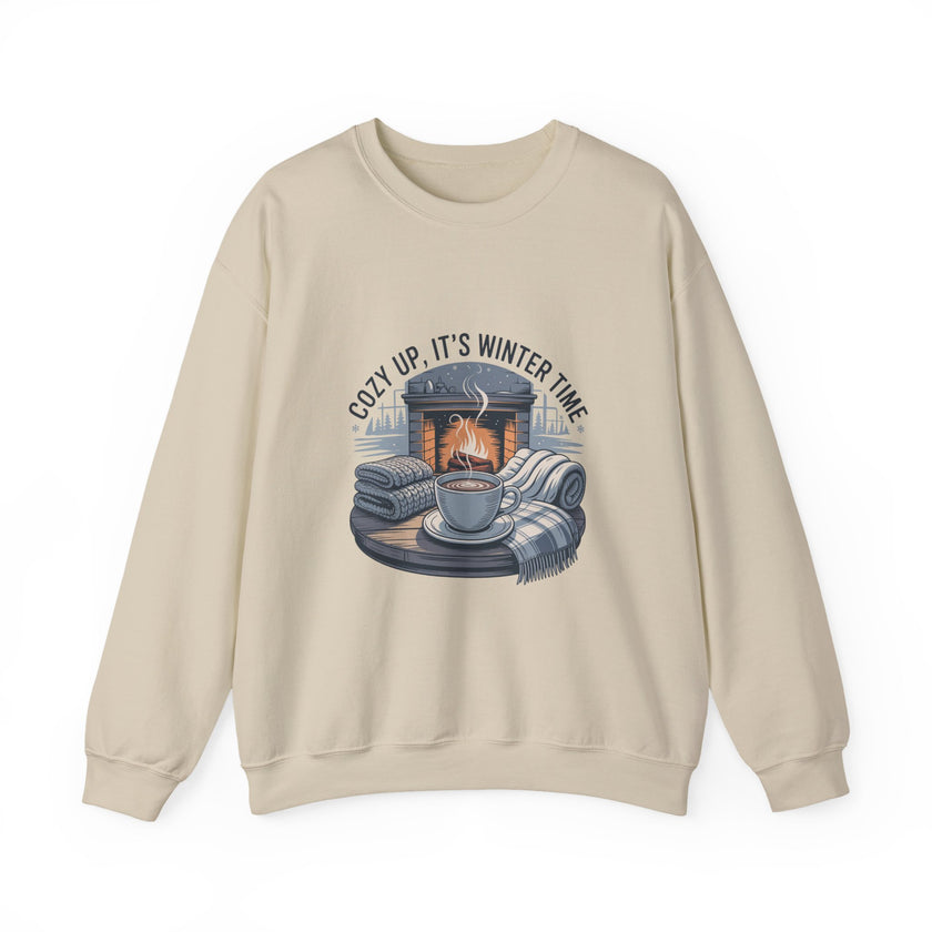 Cozy Winter Time Crewneck Sweatshirt