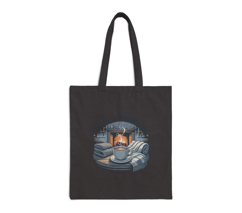 Cozy Winter Time Tote Bag