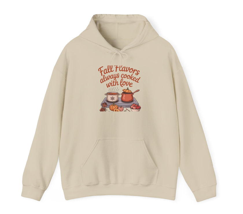 Fall Flavors Cooked with Love Hoodie