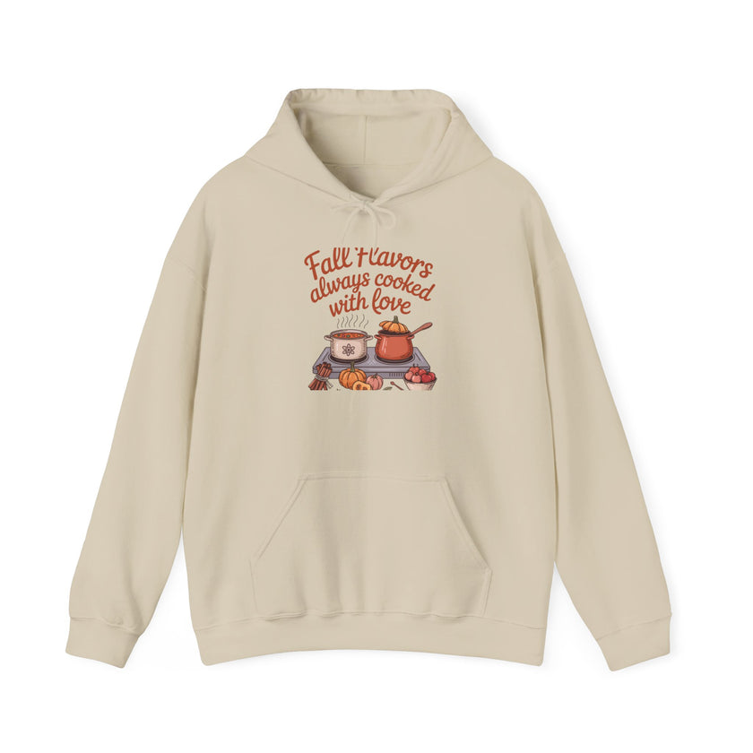 Fall Flavors Cooked with Love Hoodie
