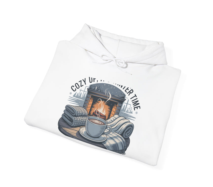 Cozy Winter Vibes Hooded Sweatshirt
