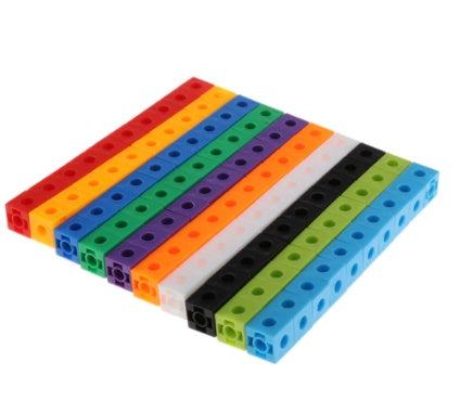 Splicing square plastic toys