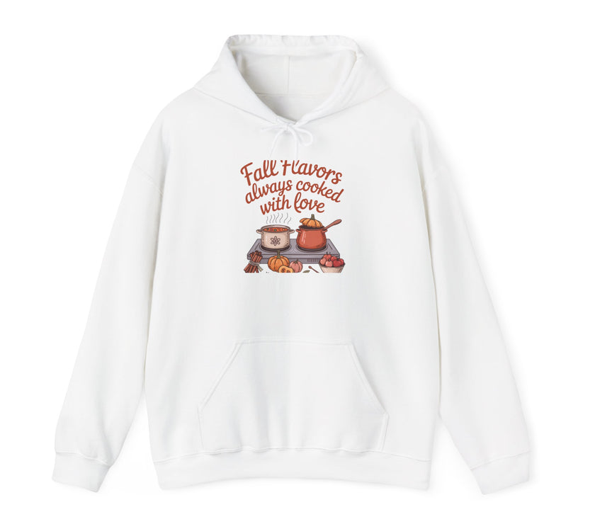 Fall Flavors Cooked with Love Hoodie