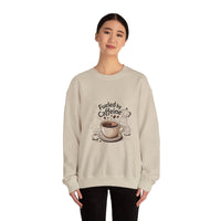 Coffee Lover's Crewneck Sweatshirt - Fueled by Caffeine